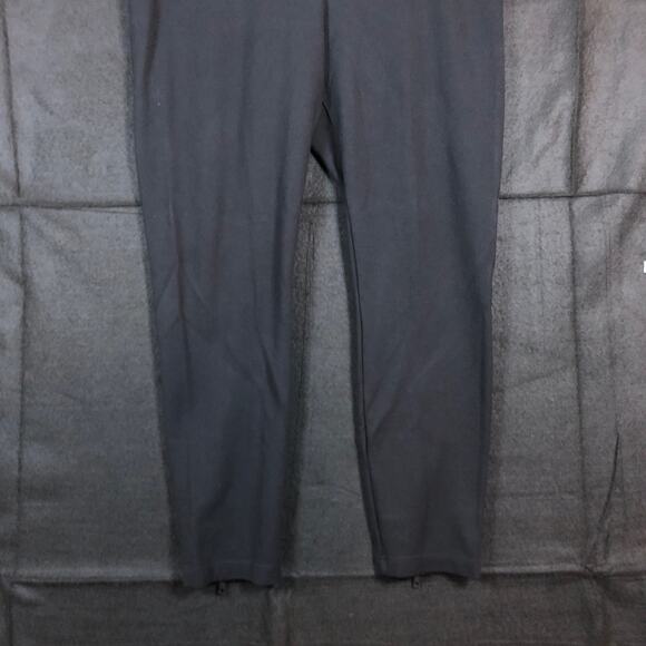 cAbi Womens Pants Black Pull On Leggings Back Calf Zip Skinny Work Casual L - Picture 2 of 11